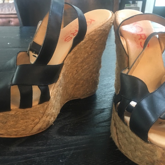 KORS MICHAEL KORS Espadrille wedge sandle 7.5B - Picture 2 of 3